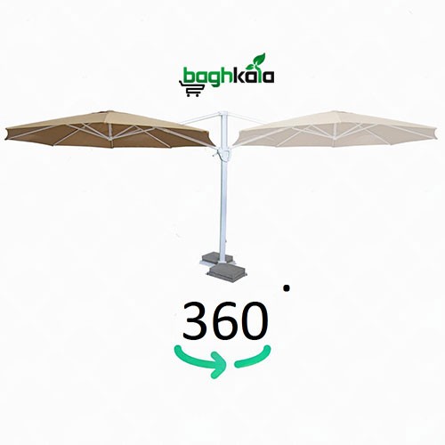 سایبان چتری پایه کنار هشت ضلعی قطر 3.5 متر